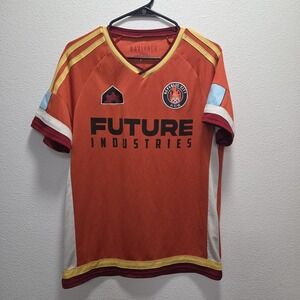 Men's Box Lunch Soccer Jersey Med Orange Legend Of Korra Future Industries